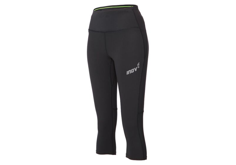 Legginsy Inov-8 Race Elite 3qtr Damskie Czarne AGR-375821